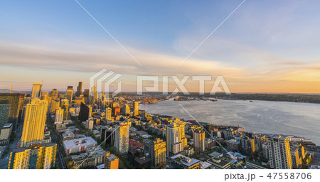 seattle city skyline at night,Seattle,wa,usa. seattle city skyline at night,Seattle,wa,usa. 47558706