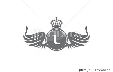 Wing Shield Crown Initial L 47558877