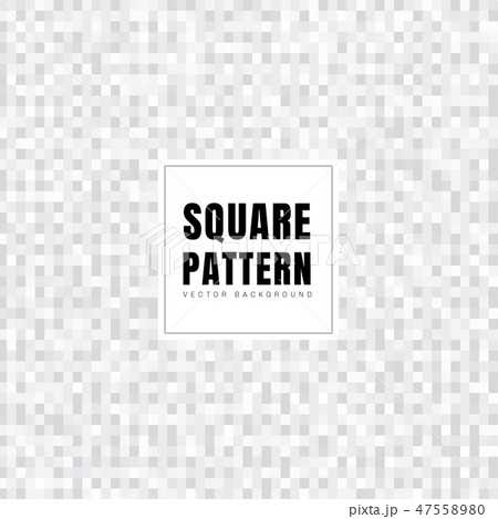Abstract white and gray squares pattern background 47558980