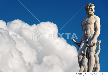 Statue of Neptune - Roman God - Florence Italy 47559649