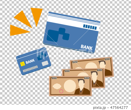 Passbook bank cash card 10,000 yen 47564277