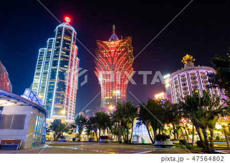 マカオ 夜景 マカオ 夜景 47564802