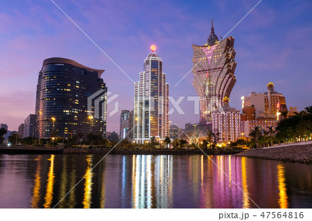 マカオ 夕景 マカオ 夕景 47564816