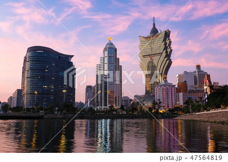 マカオ 夕景 マカオ 夕景 47564819