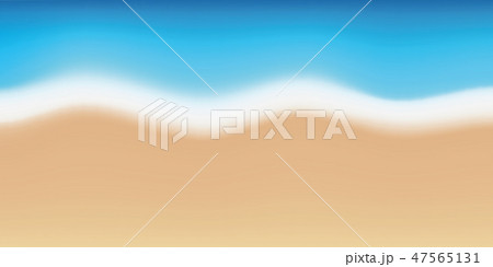 summer background sandy beach and turquoise sea 47565131