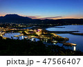 Night view of the huanggang fishing harbor 47566407