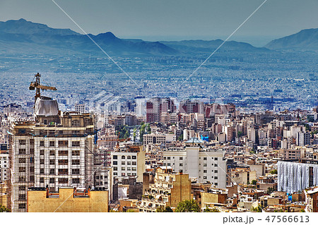 A big city in the highlands, Tehran, Iran. A big city in the highlands, Tehran, Iran. 47566613