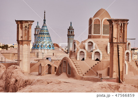Wind tower of Borujerdi historial House in Kashan Wind tower of Borujerdi historial House in Kashan 47566859