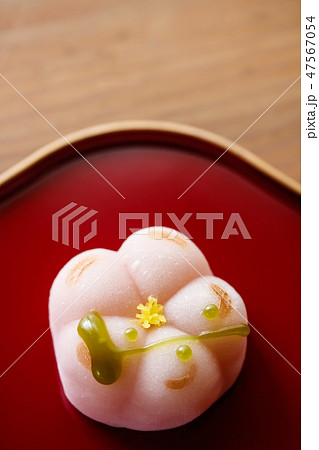 上生菓子・梅が枝 上生菓子・梅が枝 47567054