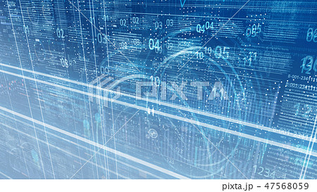 デジタル　グラフィックアート 47568059