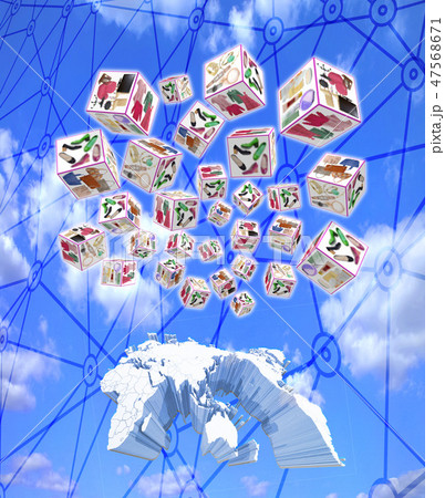 インターネットショップのルービックキューブ インターネットショップのルービックキューブ 47568671