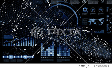 デジタル　グラフィックアート 47568804
