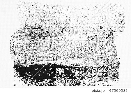 Abstract black ink splash on white paper. 47569585