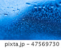 water drops on blue background 47569730