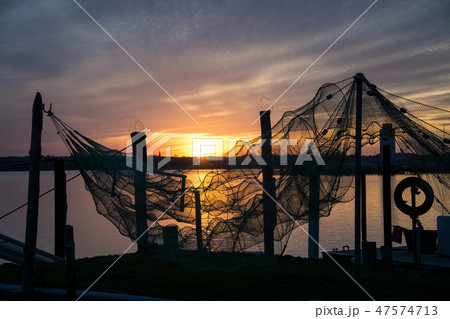 Fish Trap at Sunset Fish Trap at Sunset 47574713