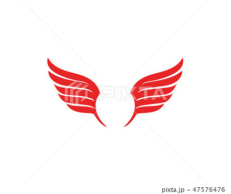 Falcon Wing Logo Template vector icon 47576476
