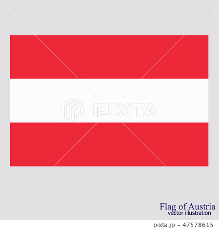 Flag of Austria. Illustration. 47578615