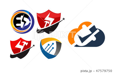 Electricity Vector Template Set Electricity Vector Template Set 47579750