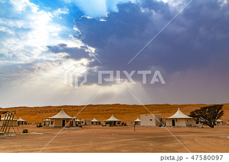 ワヒバ砂漠(オマーン、ワヒバ・サンズ) ワヒバ砂漠(オマーン、ワヒバ・サンズ) 47580097