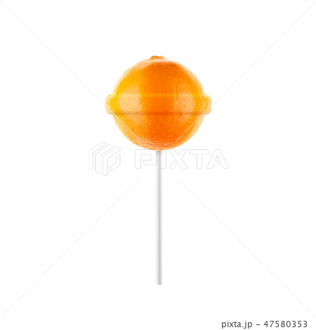 Lollipop orange 47580353
