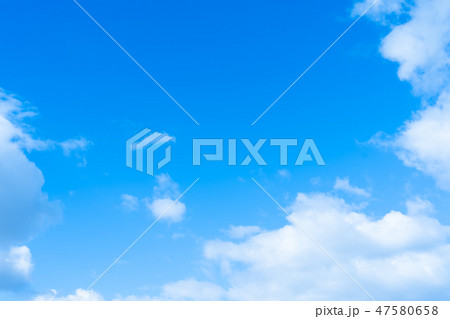 空 雲 青い空 白い雲 合成用背景素材 写真素材 空 雲 青い空 白い雲 合成用背景素材 写真素材 47580658