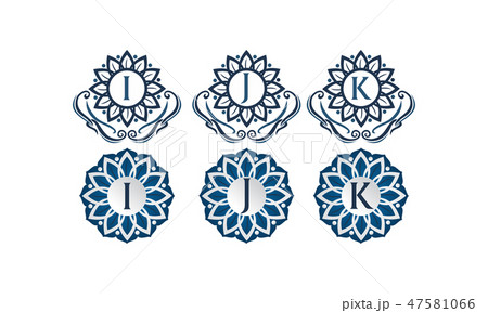 Flower Elegant Template Set Flower Elegant Template Set 47581066