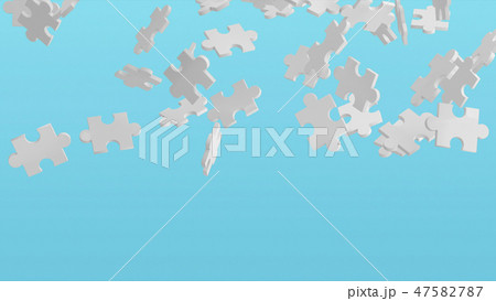 Jigsaw puzzle in the air, pattern texture with space in strategy Jigsaw puzzle in the air, pattern texture with space in strategy 47582787