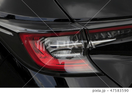 クルマのテールランプ クルマのテールランプ 47583590