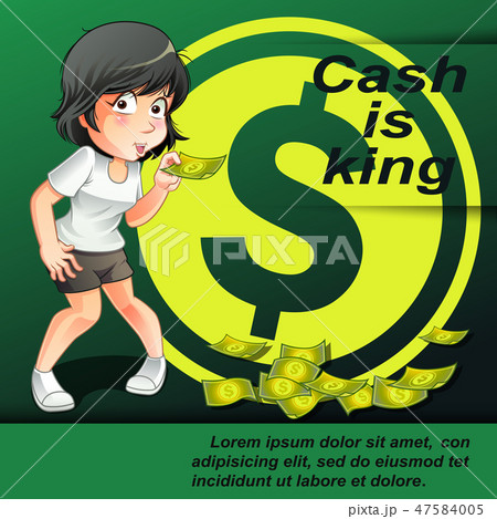 cash is king.eps 47584005