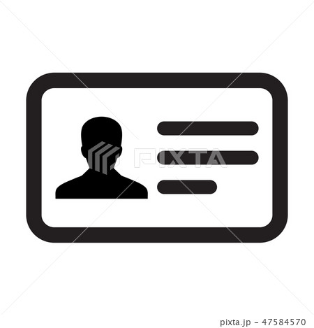 Employee icon vector male user person profile sign 47584570