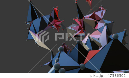 Big Data Abstract Background. 3d Illustration 47586502
