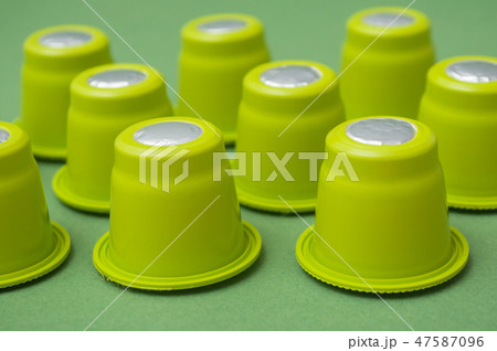 plastic espresso coffee capsules  47587096