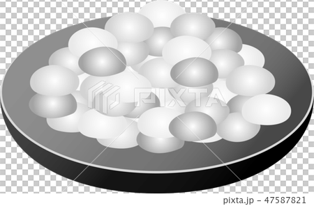 ひなあられ ひな祭り 桃の節句 お雛様 和菓子 お菓子のイラスト素材 47587821 Pixta