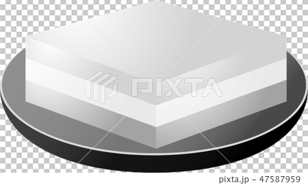 ひな祭り ひし餅 三色持ち 桃の節句 和菓子のイラスト素材 47587959 Pixta