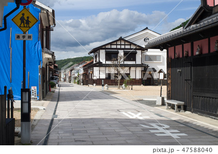 歴史的街並の三次町の通り 歴史的街並の三次町の通り 47588040