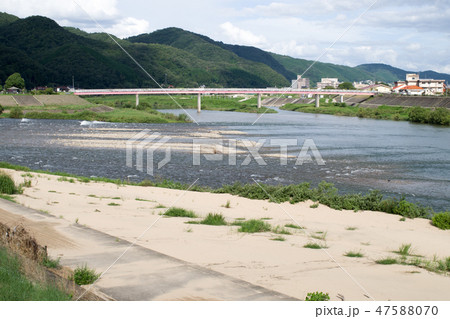 三次市に流れる西条川と馬洗川 三次市に流れる西条川と馬洗川 47588070