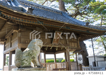[愛知県]　蒲郡市　竹島八百富神社 篠津遥拝所 47588411