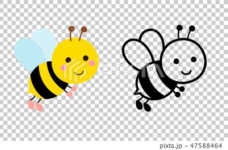 Bee Illustration Set Stock Illustration