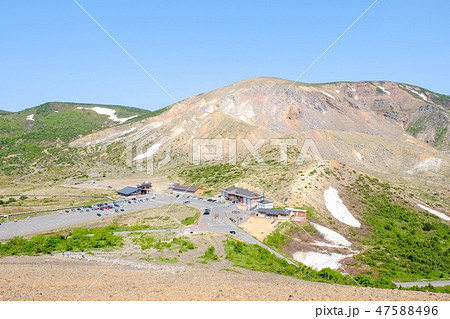 磐梯吾妻スカイライン・浄土平の風景（吾妻小富士からの眺め） 47588496