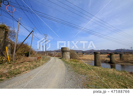 国鉄戸井線汐泊川橋梁跡 国鉄戸井線汐泊川橋梁跡 47588766