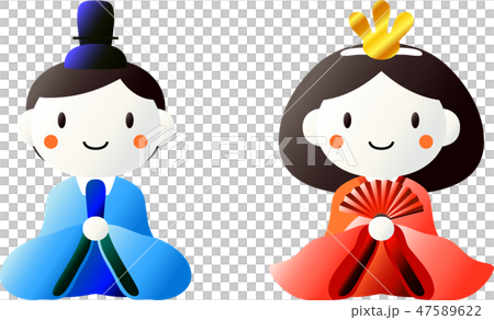 Hinamatsuri peach's mouth Hinna dolls Hinaka inside secret cute set 47589622