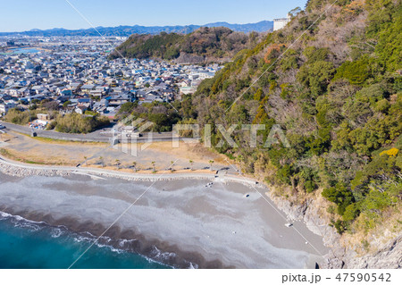 [静岡県]　浜当目海水浴場　虚空蔵山 47590542