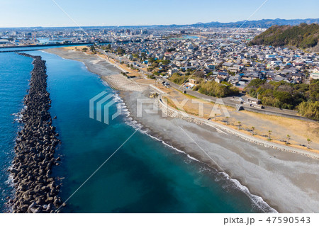 [静岡県]　浜当目海水浴場　虚空蔵山 47590543