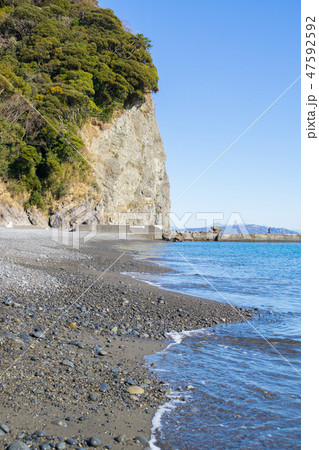 [静岡県]　浜当目海水浴場　虚空蔵山 47592592