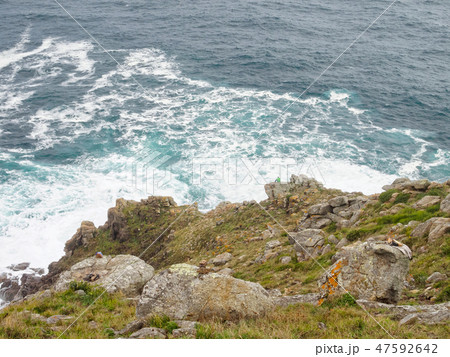 Crashing waves - Cape Finisterre 47592642