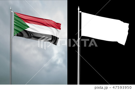 state flag of the Republic of the Sudan state flag of the Republic of the Sudan 47593950