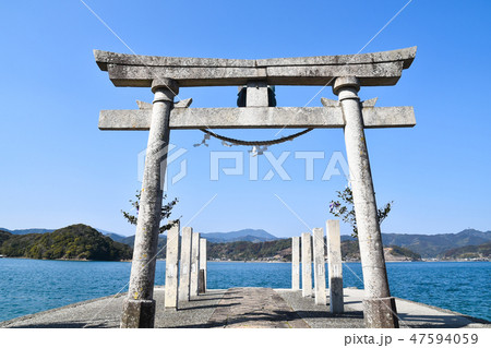 鳴無神社　鳥居 47594059