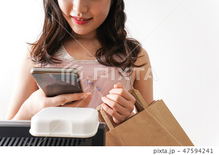 キャッシュレス・スマホ決済・クレジットカード決済イメージ 47594241