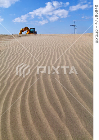 【静岡県】浜岡砂丘（風紋） 47596940