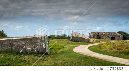 Concrete Bunkers Ponte Du Hoc 47598324